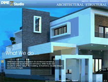 Tablet Screenshot of dimezstudio.com